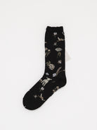 Antipast Garden Flower Socks in Black - ANTIPAST at Worthwhile - shop SOCK