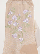 Antipast Flower Basket Socks in Ivory - ANTIPAST at Worthwhile - shop SOCK