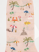 Antipast Summer Beach Socks in Pink - ANTIPAST at Worthwhile - shop SOCK