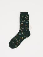 Antipast Summer Beach Socks in Green - ANTIPAST at Worthwhile - shop SOCK