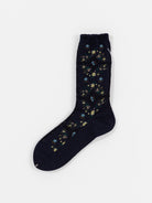 Antipast Rose Wall Socks in Navy - ANTIPAST at Worthwhile