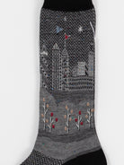 Antipast City Scape Socks in Black - ANTIPAST at Worthwhile