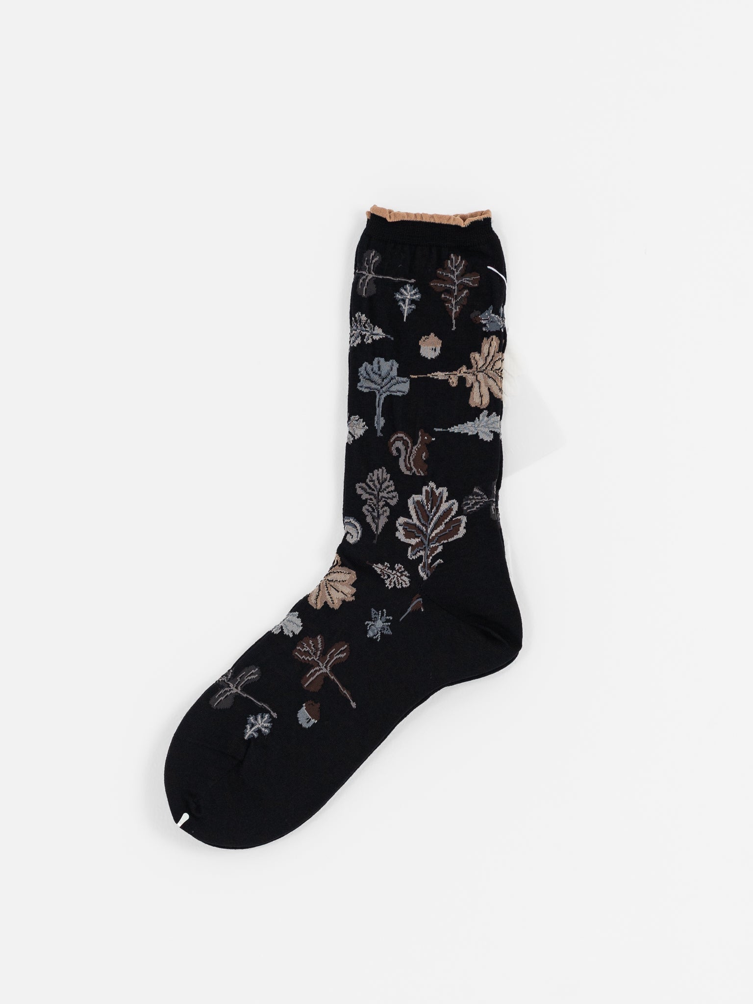 Antipast Autumn Park Socks in Black - ANTIPAST at Worthwhile - shop SOCK