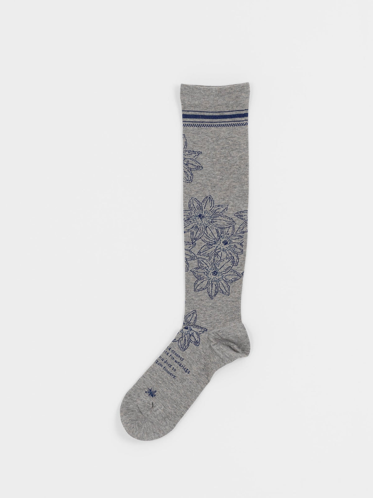 Antipast Botanical IV Compression Socks in Grey - ANTIPAST at Worthwhile - shop SOCK