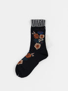 Antipast Cokrico Flower Socks in Black - ANTIPAST at Worthwhile - shop SOCK