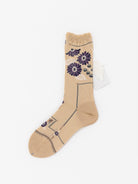 Antipast Gerbera Socks, Beige - Worthwhile