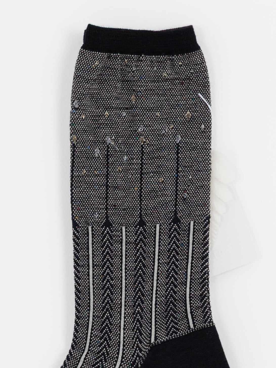 Antipast Herringbone Socks in Black - ANTIPAST at Worthwhile - shop SOCK