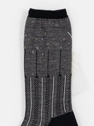 Antipast Herringbone Socks in Black - ANTIPAST at Worthwhile - shop SOCK