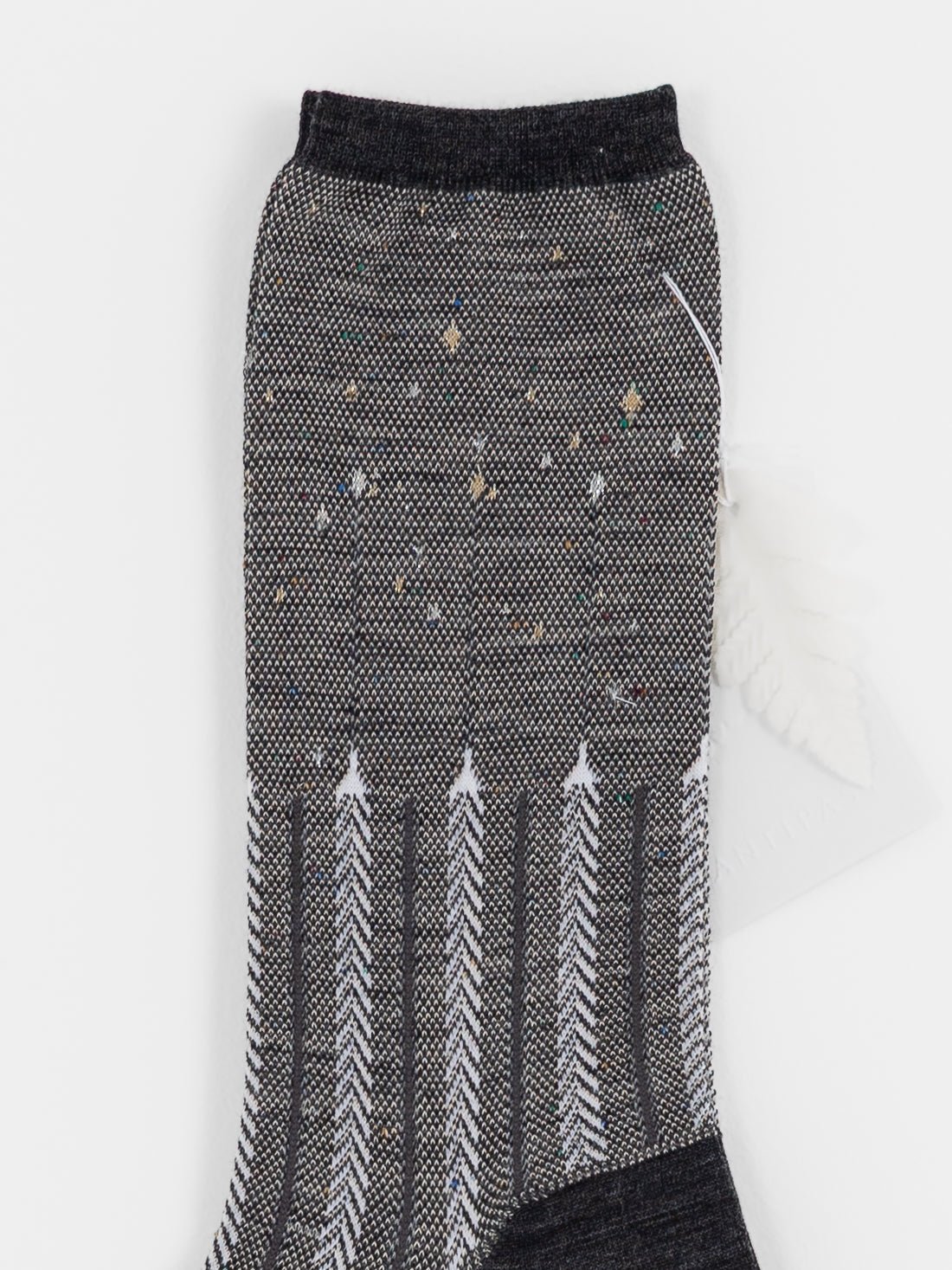 Antipast Herringbone Socks in Grey - ANTIPAST at Worthwhile - shop SOCK