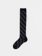 Antipast Owl House High Socks in Black - ANTIPAST at Worthwhile - shop SOCK
