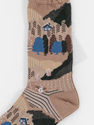 Antipast Snowy Winter Socks in Beige - ANTIPAST at Worthwhile - shop SOCK
