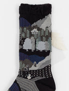 Antipast Snowy Winter Socks in Black - ANTIPAST at Worthwhile - shop SOCK