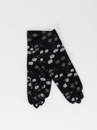 Antipast Tiny Flowers Sock Knit Gloves in Black - ANTIPAST at Worthwhile - shop GLOVES