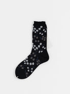 Antipast Tiny Flowers Socks in Black - ANTIPAST at Worthwhile - shop SOCK
