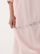 AODRESS Horizon Side Patch Dress in Rose Quartz - AODRESS at Worthwhile - shop DRESS