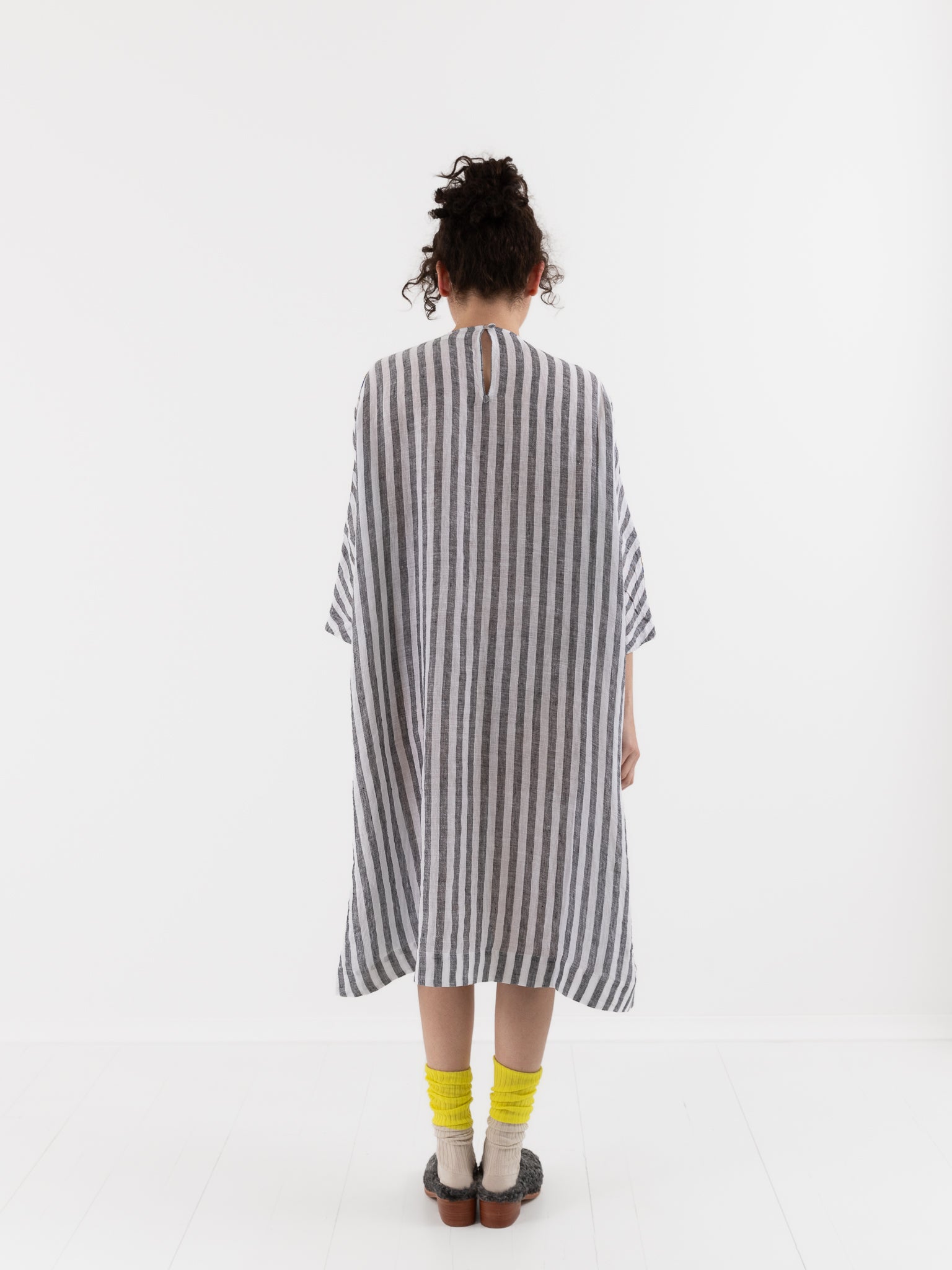 AODRESS Jamdani Dress No. 20 in Mota Crescent Moon - AODRESS at Worthwhile - shop DRESS
