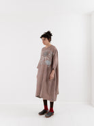 AODRESS Northan Sun Flowers Dress No. 17 in Raat Sunrise - AODRESS at Worthwhile - shop DRESS