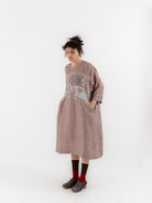 AODRESS Northan Sun Flowers Dress No. 17 in Raat Sunrise - AODRESS at Worthwhile - shop DRESS