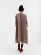 AODRESS Northan Sun Flowers Dress No. 17 in Raat Sunrise - AODRESS at Worthwhile - shop DRESS