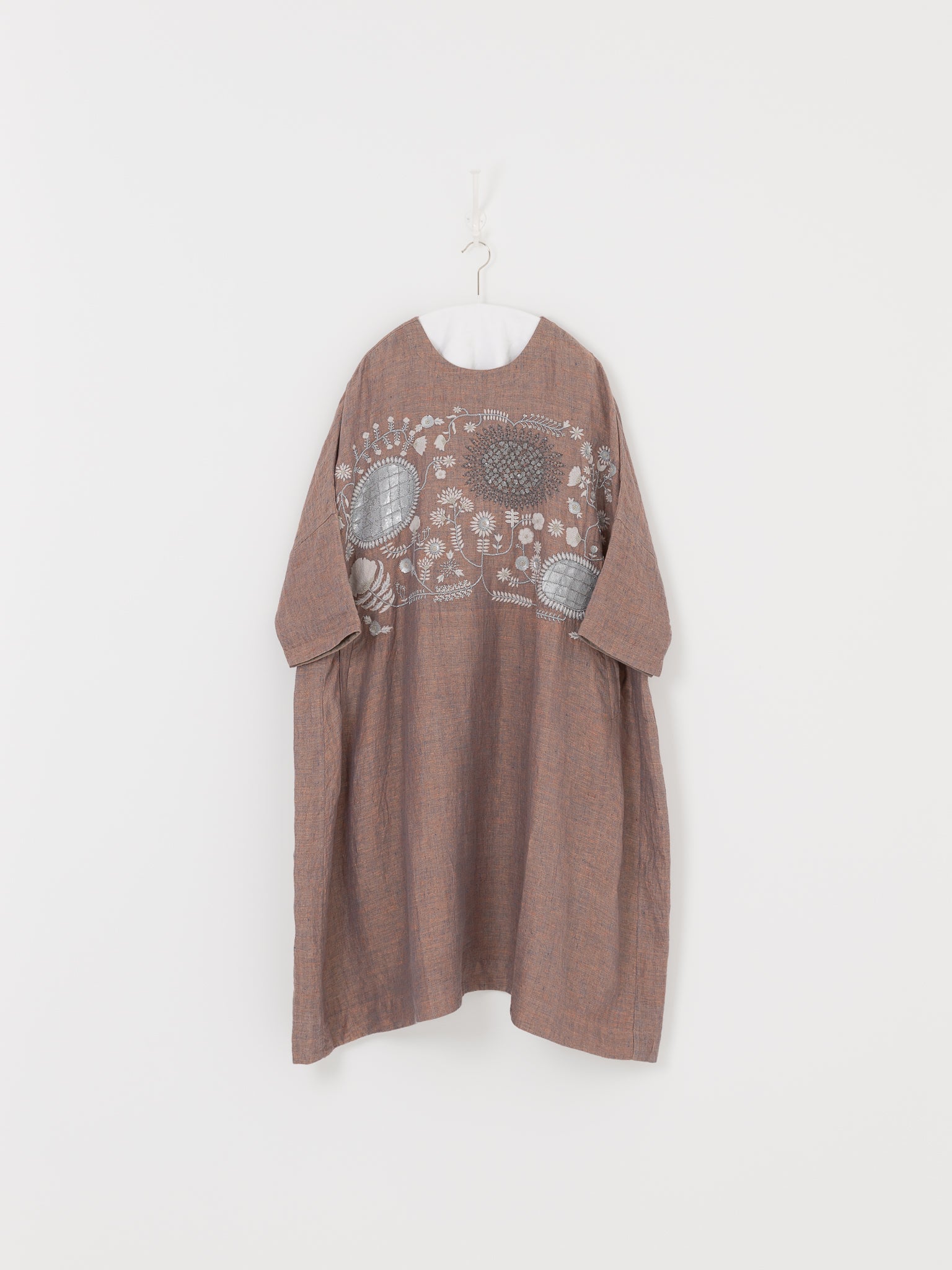 AODRESS Northan Sun Flowers Dress No. 17 in Raat Sunrise - AODRESS at Worthwhile - shop DRESS