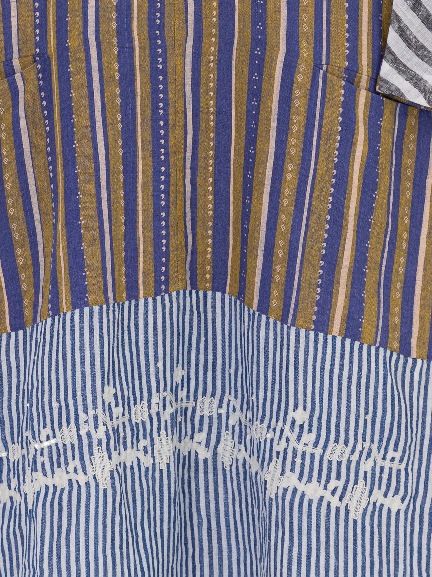 AODRESS Jamdani Dress No. 20 in Mota Crescent Moon - AODRESS at Worthwhile - shop DRESS