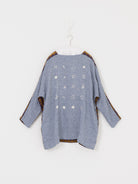 AODRESS Speciman Tunic No. 19 in Lapis Thin Stripe - AODRESS at Worthwhile - shop TUNIC