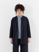 Arts & Science New Granny Short Coat in Navy - ARTS & SCIENCE at Worthwhile - shop COAT