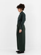 Arts & Science Pajama Long Pants in Dark Forest Green - ARTS & SCIENCE at Worthwhile - shop PANT