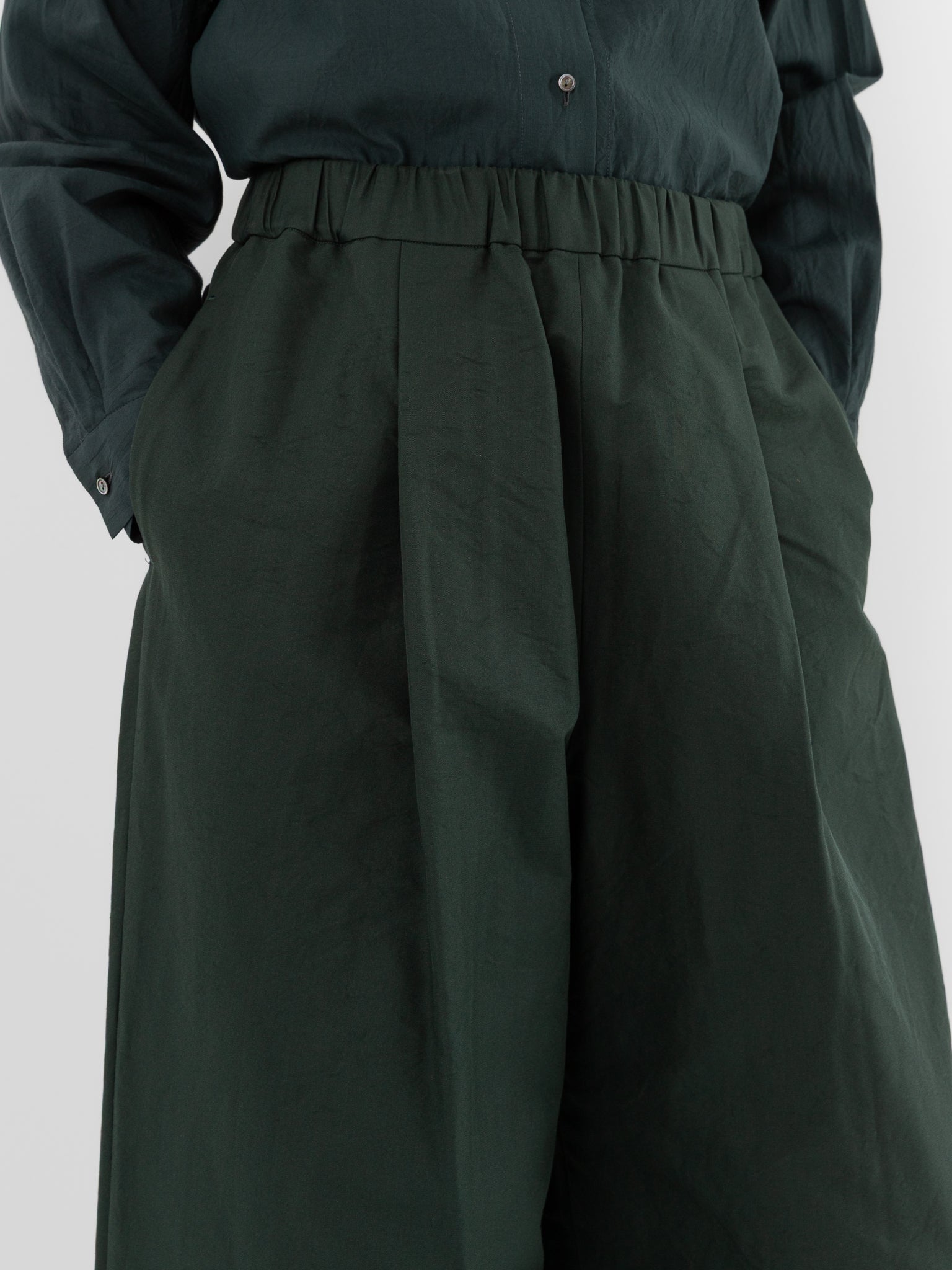 Arts & Science Pajama Long Pants in Dark Forest Green - ARTS & SCIENCE at Worthwhile - shop PANT