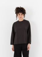 Arts & Science Bulky Slip - On Blouse in Vintage Black - ARTS & SCIENCE at Worthwhile - shop TOP