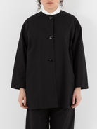 Arts & Science New Granny Short Coat in Black - ARTS & SCIENCE at Worthwhile - shop COAT