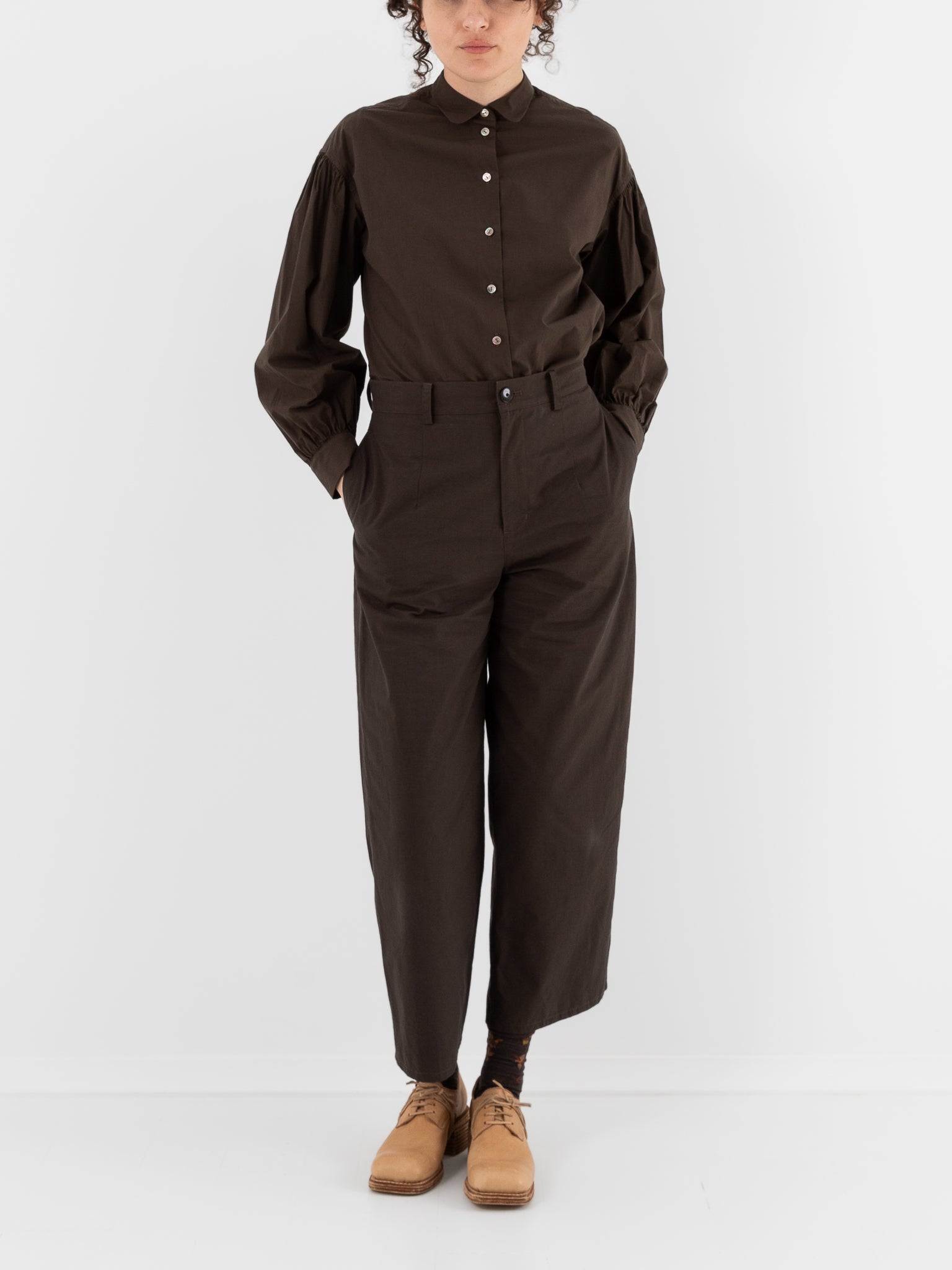 Arts & Science Bulky Chinos Pants in Brown - ARTS & SCIENCE at Worthwhile - shop PANT