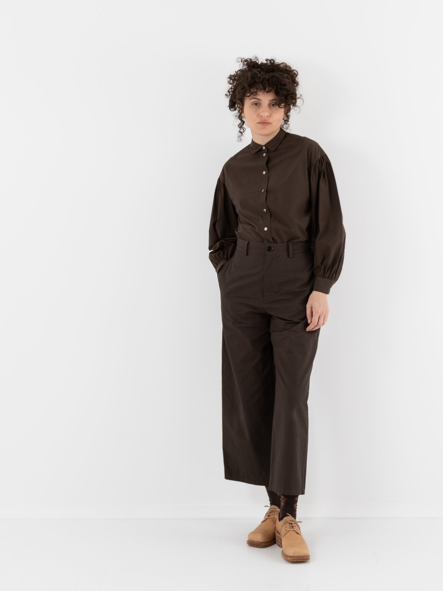 Arts & Science Bulky Chinos Pants in Brown - ARTS & SCIENCE at Worthwhile - shop PANT