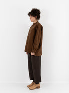 Arts & Science Lartigue Pullover Shirt in Light Brown - ARTS & SCIENCE at Worthwhile - shop TOP