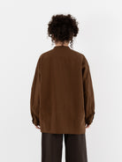Arts & Science Lartigue Pullover Shirt in Light Brown - ARTS & SCIENCE at Worthwhile - shop TOP