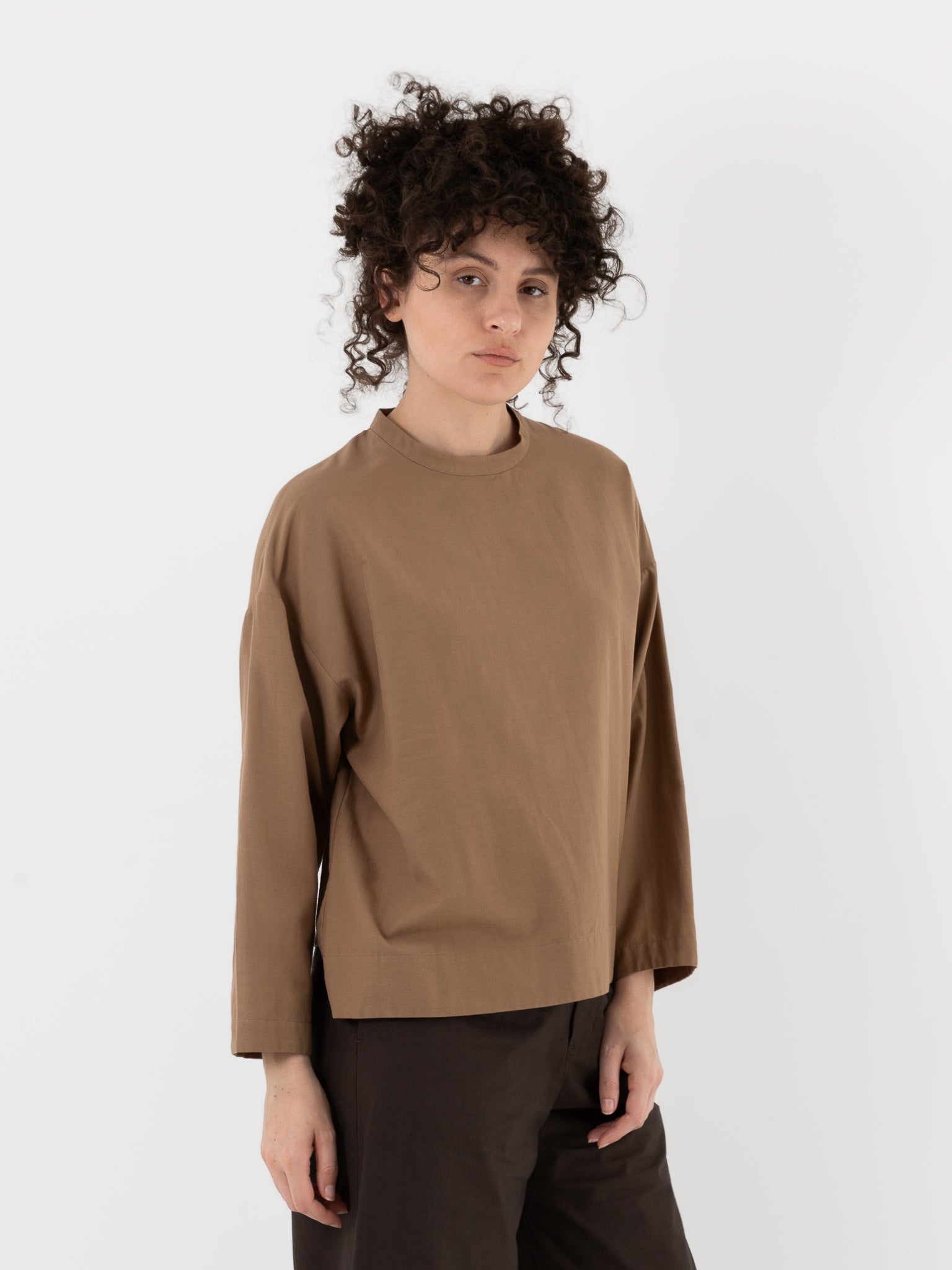 ARTS&SCIENCE Bulky slip on blouse カシミア arts&science Bulky slip