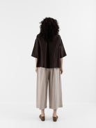 Arts & Science Back Tuck Easy Wide Pants in Natural - ARTS & SCIENCE at Worthwhile - shop PANT