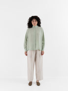 Arts & Science One Tuck Relaxed Fit Pants in Ivory - ARTS & SCIENCE at Worthwhile - shop PANT