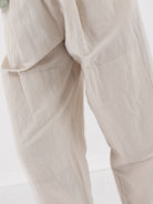 Arts & Science One Tuck Relaxed Fit Pants in Ivory - ARTS & SCIENCE at Worthwhile - shop PANT