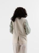 Arts & Science Crew Neck Vest in Natural - ARTS & SCIENCE at Worthwhile - shop VEST