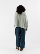 Arts & Science One Tuck Relaxed Fit Pants in Blue Green - ARTS & SCIENCE at Worthwhile - shop PANT