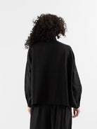 Arts & Science Granny Line Box Shirt in Black - ARTS & SCIENCE at Worthwhile - shop TOP