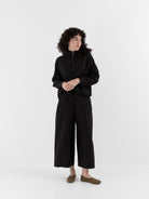 Arts & Science Back Tuck Easy Wide Pants in Black - ARTS & SCIENCE at Worthwhile - shop PANT