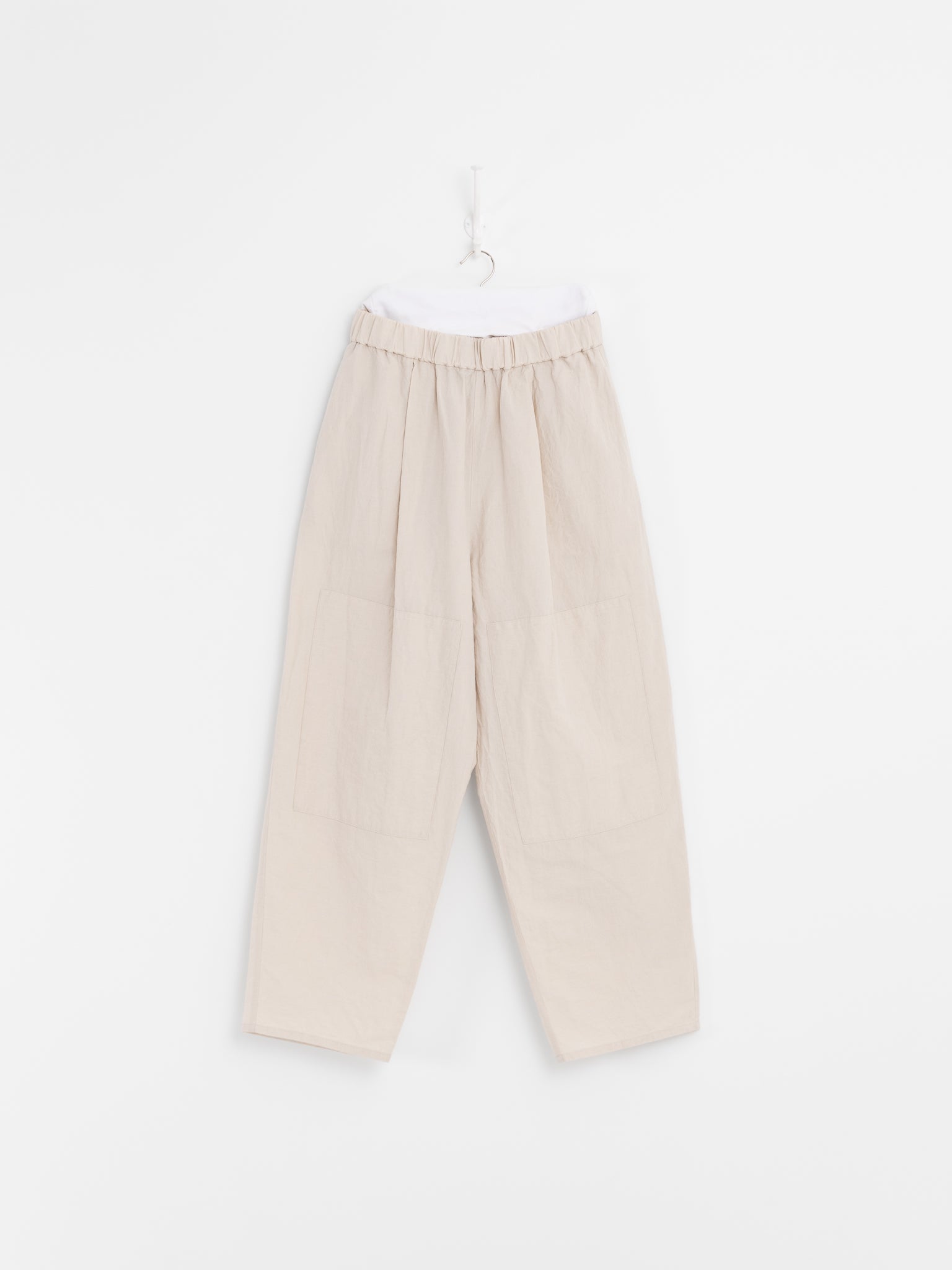 Arts & Science One Tuck Relaxed Fit Pants in Ivory - ARTS & SCIENCE at Worthwhile - shop PANT