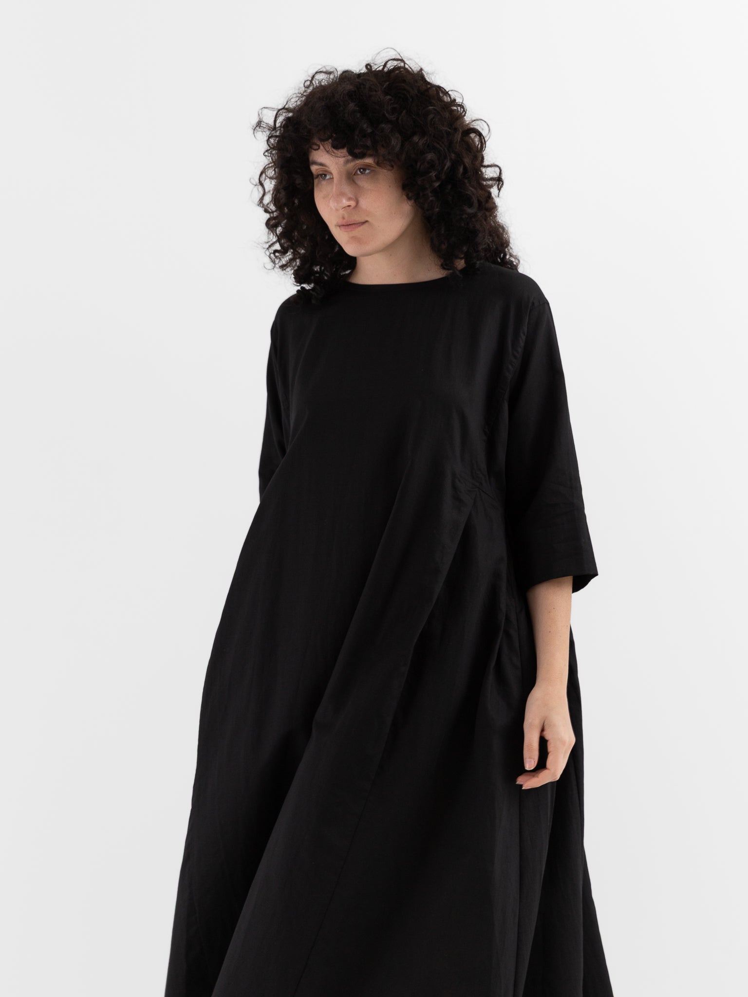 Arts & Science Flat Form Long Dress in Black - ARTS & SCIENCE at Worthwhile - shop DRESS