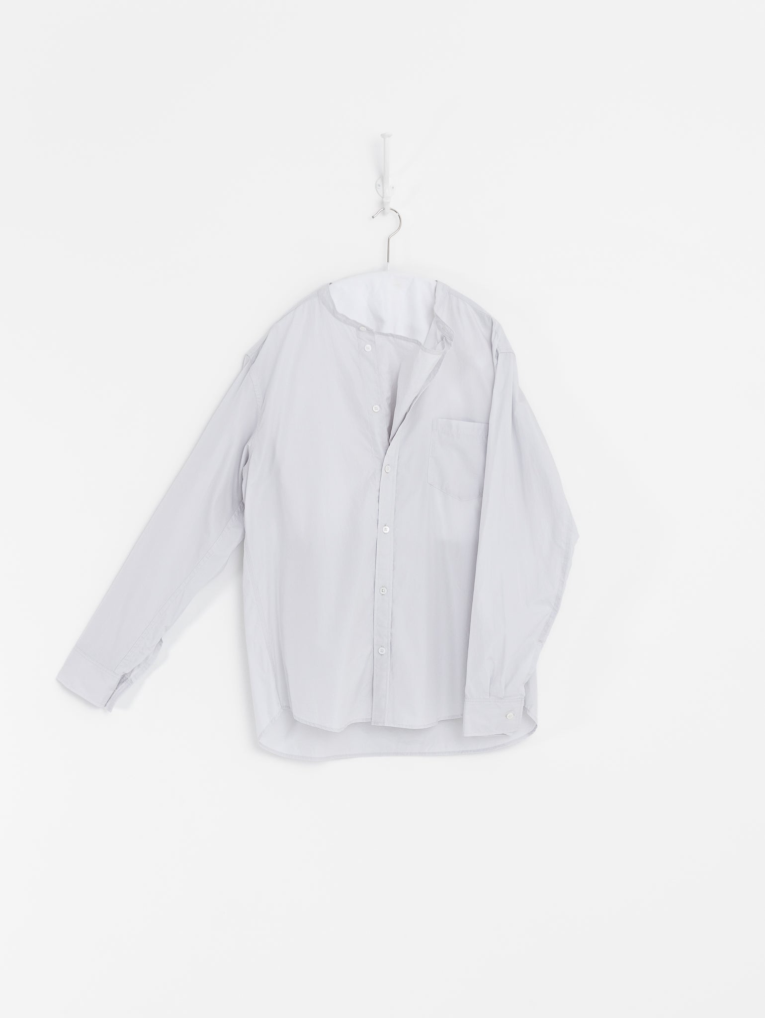 Arts & Science Fake shirt in Pale Grey - ARTS & SCIENCE at Worthwhile - shop TOP