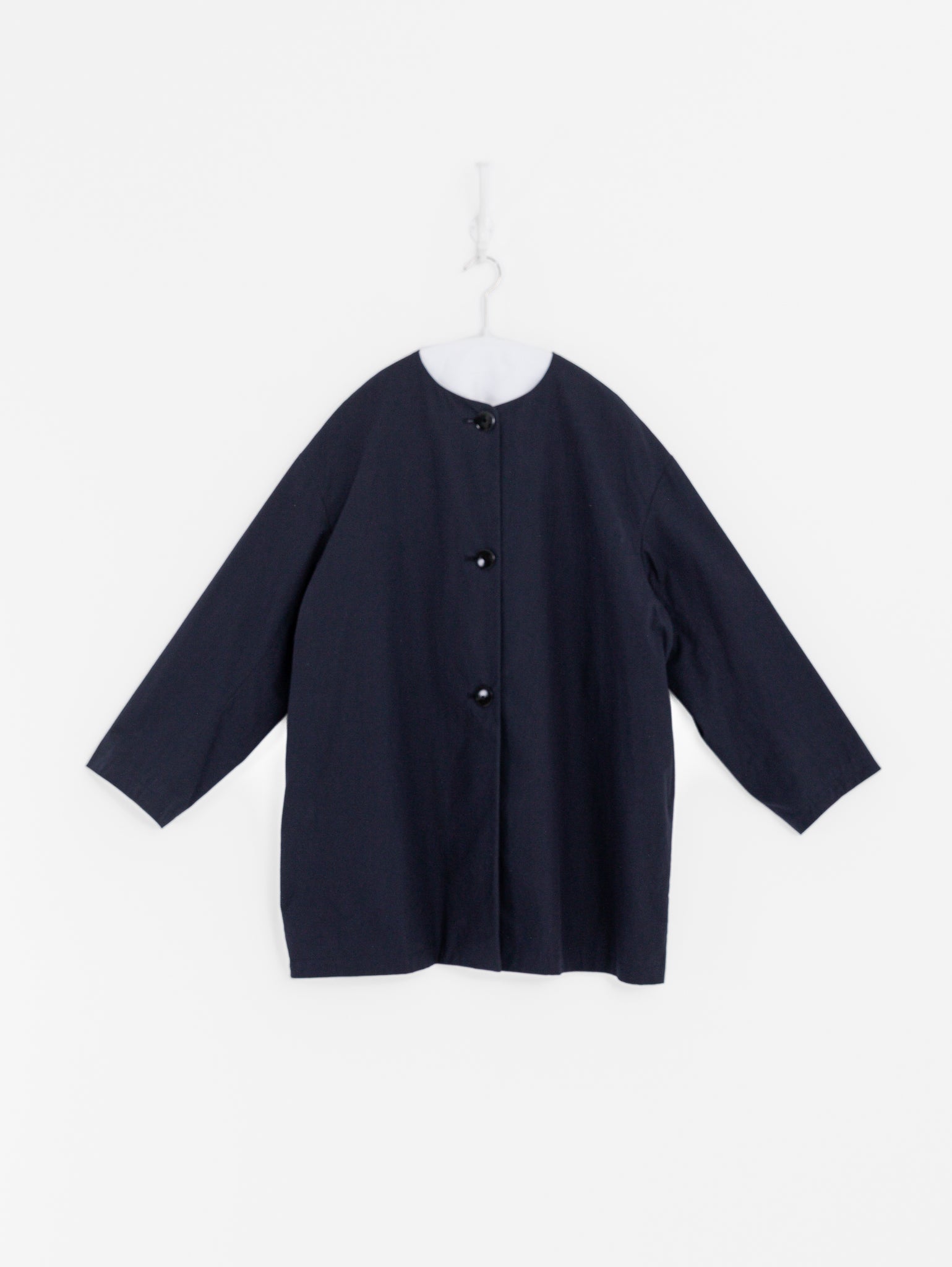 Arts & Science New Granny Short Coat in Navy - ARTS & SCIENCE at Worthwhile - shop COAT