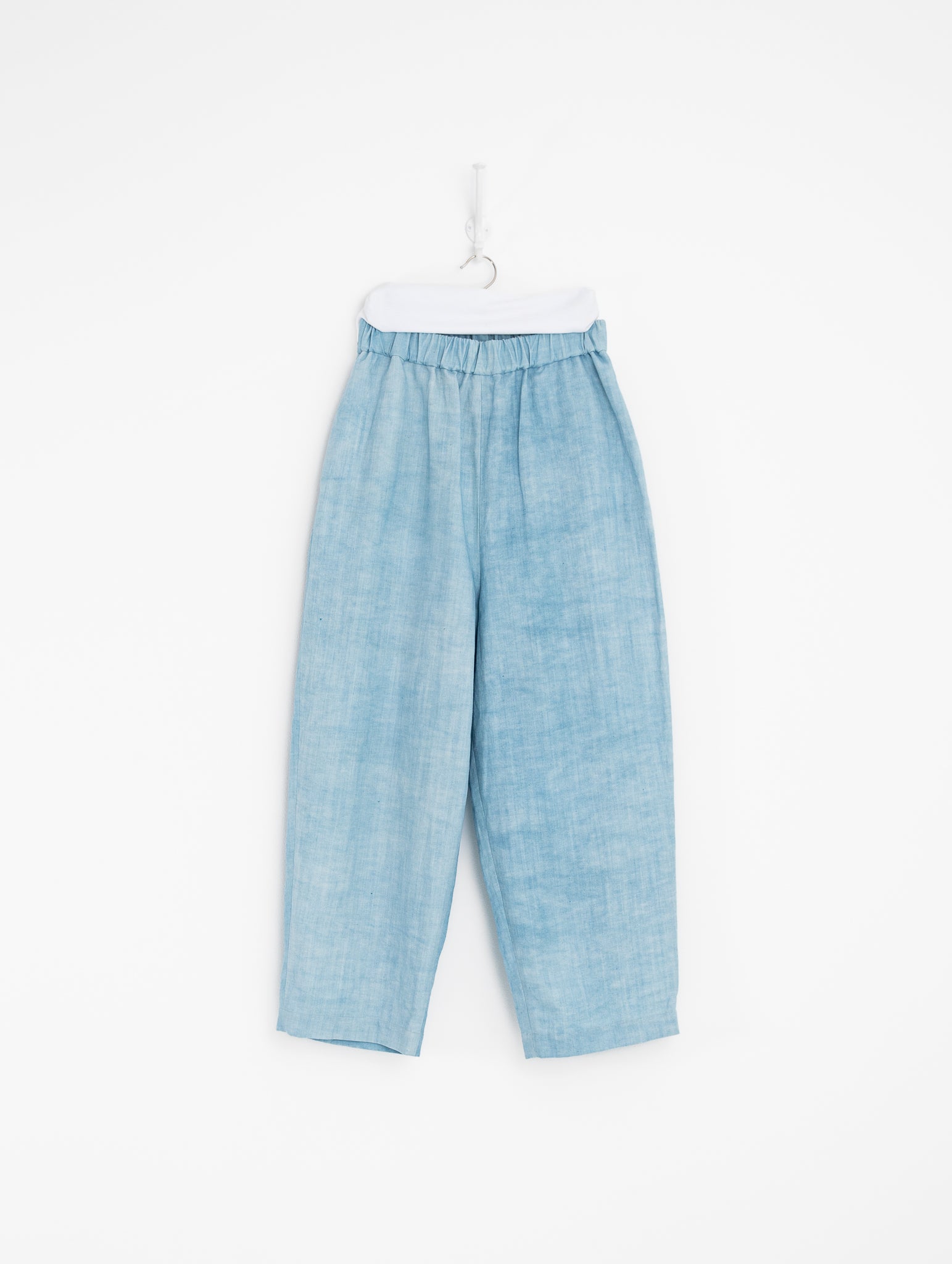 Arts & Science Easy Pants in Ryukyu Ai Blue - ARTS & SCIENCE at Worthwhile - shop PANT