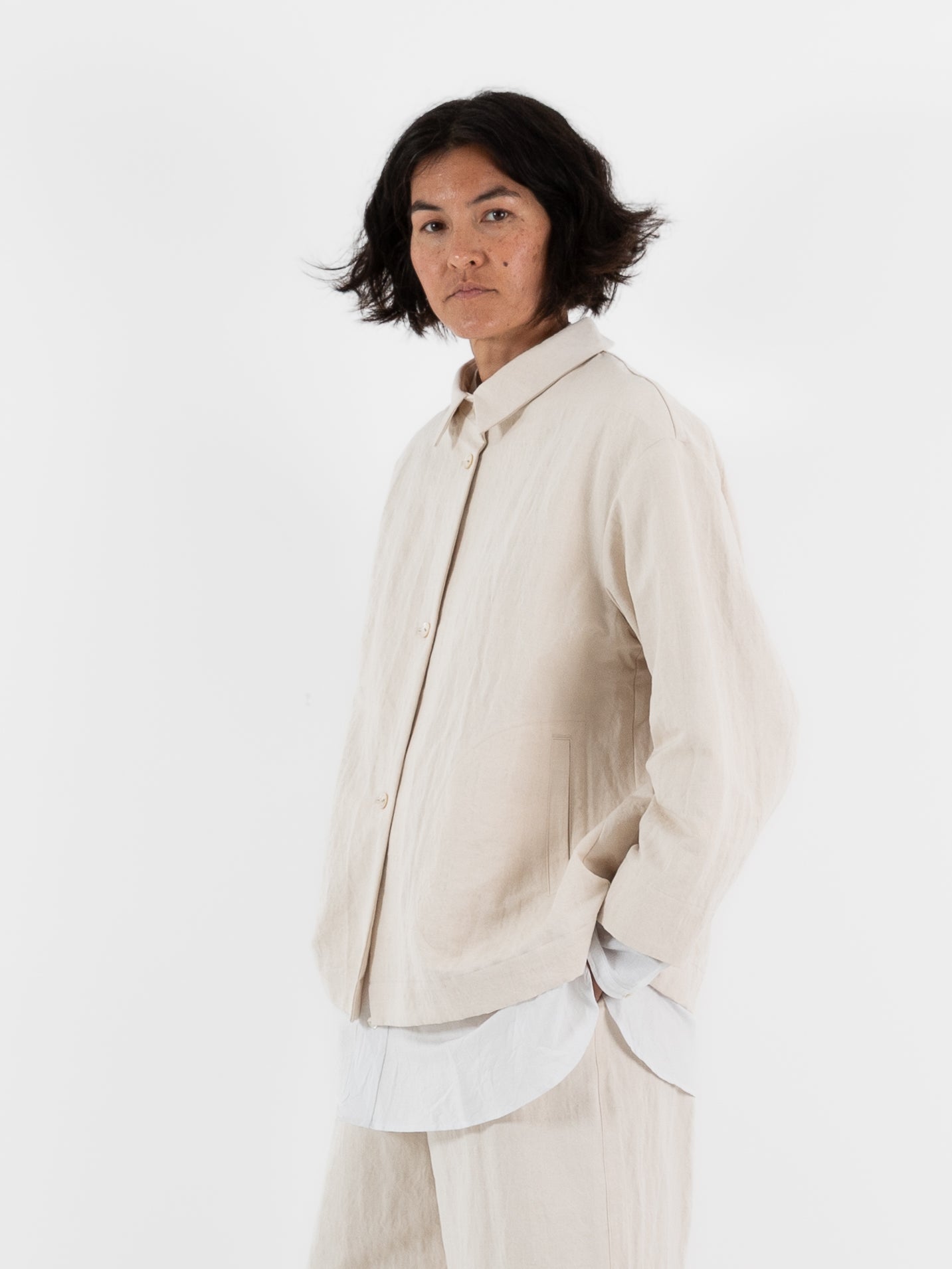 【23SS】ARTS&SCIENCE /over front NC jacket 23SS】ARTS&SCIENCE /over front NC jacket