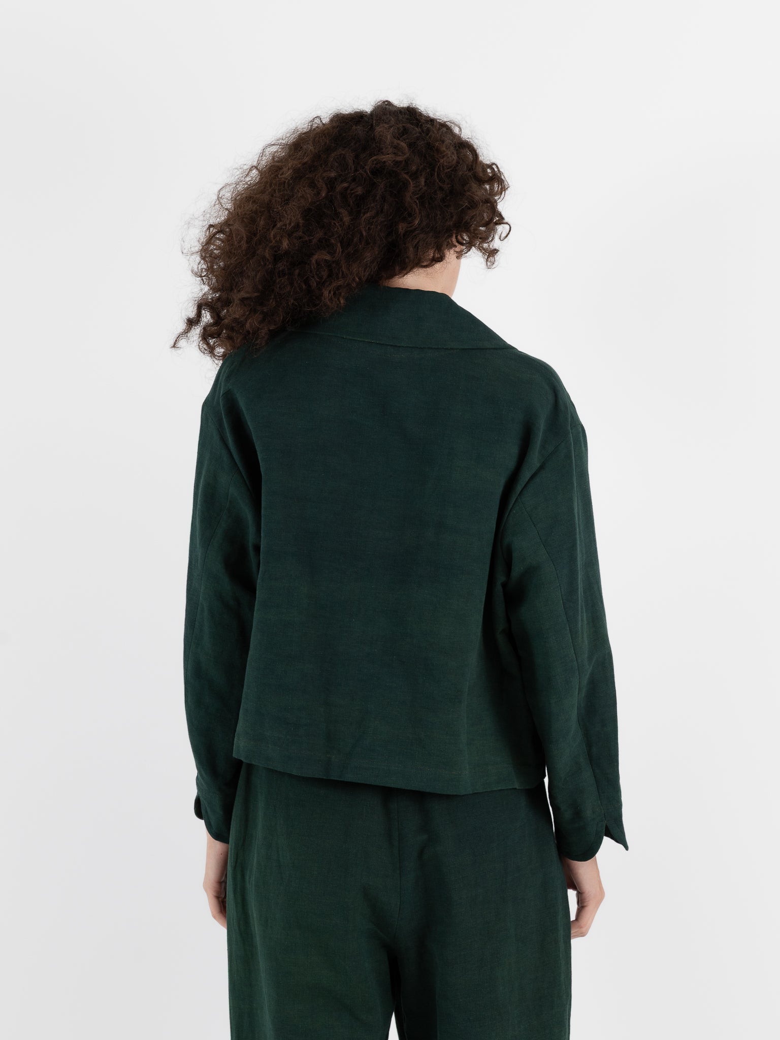 ARTS&science　No callar Boxy short Jacket Arts & Science - No Collar Short Jacket in Natural – Mouki Mou